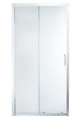 Shower Sliding Door Onega 100 cm, chrome/transparent