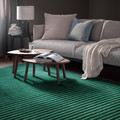 TÅGSPÅR Rug, high pile, green, 200x300 cm