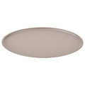 LINDRANDE Candle dish, dark grey-beige, 22 cm