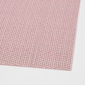 FLYGFISK Place mat, light pink, 38x30 cm