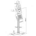 MacLean Floor Stand Tablet Holder MC-476W