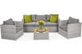 Outdoor Furniture Set MALAGA SET MAX, grey