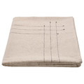 VÅRARV Tablecloth, dark grey/natural, 145x240 cm