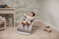 BABYBJÖRN Bouncer Bliss Woven, Petal quilt Light grey frame