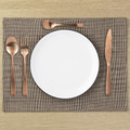 Cutlery Set Charbon 16pcs, copper