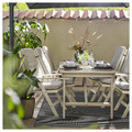 LUFTFARTYG Rug flatwoven, in/outdoor, black/stripe, 160x230 cm
