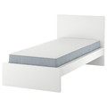 MALM Bed frame with mattress, white/Vesteröy firm, 120x200 cm