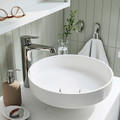 ÄNGSJÖN / LERSJÖN Wash-stnd w drawers/wash-basin/tap, oak effect/black marble effect, 102x49x79 cm