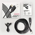 AXAGON USB Cable ADR-210 USB 2.0 A-M -> A-F act 10m