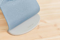 BABYBJÖRN Bliss Woven Baby Bouncer, Blue (Light Grey, Petal Quilt)