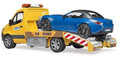 Bruder MB Sprinter Car Transporter & Roadster 3+