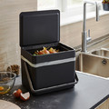 GoodHome Freestanding Kitchen Bin Kora 7 l