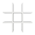KALLAX Insert for bottles, white, 33x33 cm