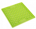 LickiMat Buddy for Dogs, soft, green