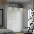 PAX / GULLABERG Wardrobe combination, white/white, 150x60x201 cm