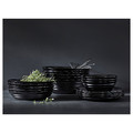 NÄTBARB Bowl, black, 14 cm