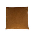 Cushion Scales 45x45cm, velvet, light brown