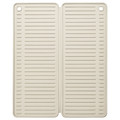 RINNIG Dish drying mat, beige, 51x42 cm