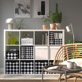 TJENA Magazine file, white black/dotted