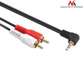 Cable 3.5mm mini jack 2RCA 3m black MCTV-825