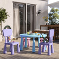 MAMMUT Children's chair, in/outdoor/light blue/lilac