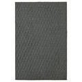 ÖSTERILD Door mat, indoor, dark grey, 60x90 cm