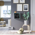 EKET Wall-mounted shelving unit, light grey-blue, 35x25x35 cm