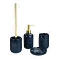 Sepio Soap Dish Athens, dark blue