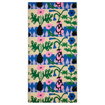 FJÄLLDRABA Pre-cut fabric, multicolour, 150x300 cm