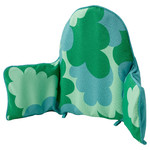 ANTILOP Supporting cushion and cover, multicolour