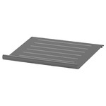 KOMPLEMENT Shoe shelf, dark gray, 50x35 cm