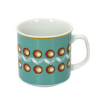 Mug Flower 300 ml, blue