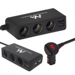 MacLean Car Charger with 2 USB Ports MCE117