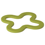 LAGG Pot stand, green, 18x18 cm