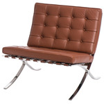 Chair BA1, leather, light brown