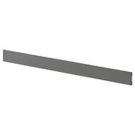 FÖRBÄTTRA Plinth, dark grey, 220x8 cm