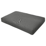 FRÖSÖN/DUVHOLMEN Seat cushion, outdoor, dark grey, 124x62 cm