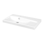 GoodHome Mila Single Bowl Wash-basin 80cm