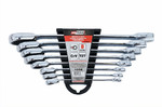 AW Ratchet Combination Spanner Set 8pcs 8-22mm