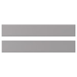 BODBYN Drawer front, grey, 60x10 cm
