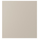 LAPPVIKEN Door, light grey-beige, 60x64 cm
