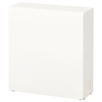 BESTÅ Shelf unit with door, Lappviken white, 60x20x64 cm