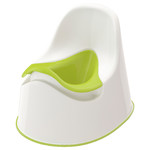 LOCKIG Children's potty, white green, green