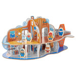 BLÅVINGAD Submarine playset, 11 pieces, multicolour