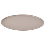 LINDRANDE Candle dish, dark grey-beige, 22 cm