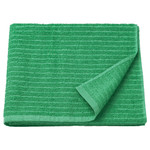 VÅGSJÖN Bath sheet, bright green, 70x140 cm