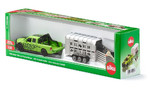 Siku RAM 1500 with Livestock Trailer 1:50 3+