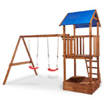 Playground Set Swing with Tower, assorted colours