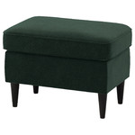 STRANDMON Footstool, Djuparp dark green