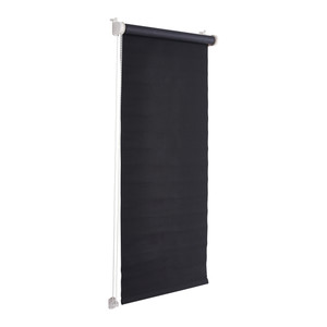 Plain Blackout Roller Blind Colours Boreas 180x180cm, black